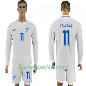 Jalkapallo Pelipaidat Englanti Lallana 11 World Cup 2018 Kotipaita Pitkähihainen